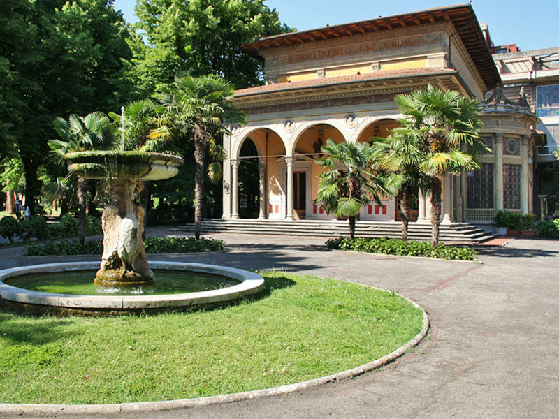 Hotel Francia E Quirinale Montecatini Terme Bagian luar foto